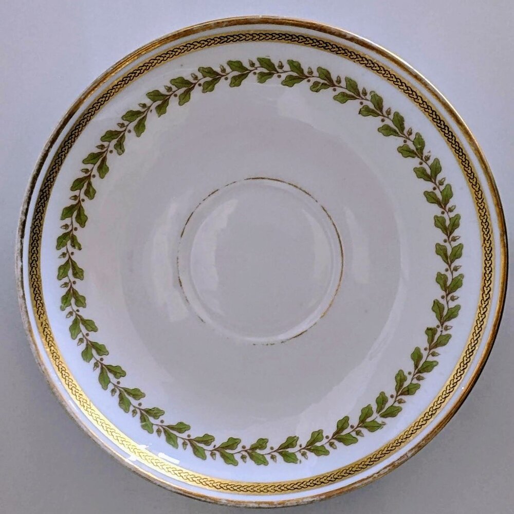 Saucer Wm. Guerin & Co. Limoges France Fine China 1900's vintage GUE57